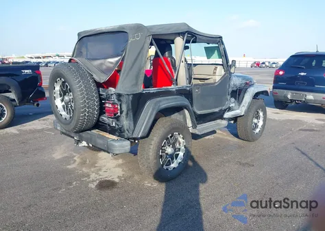 2003 Jeep Wrangler Sahara z USA, uszkodzony, nr VIN 1J4FA59S33P327992